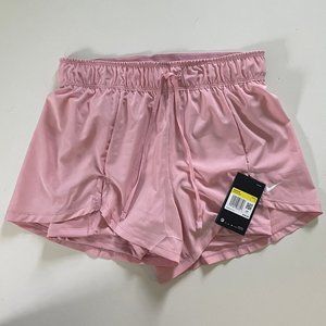 Pink Nike Pro Flowy Shorts